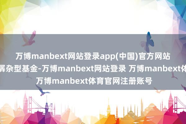 万博manbext网站登录app(中国)官方网站 该基金属于偏股羼杂型基金-万博manbext网站登录 万博manbext体育官网注册账号