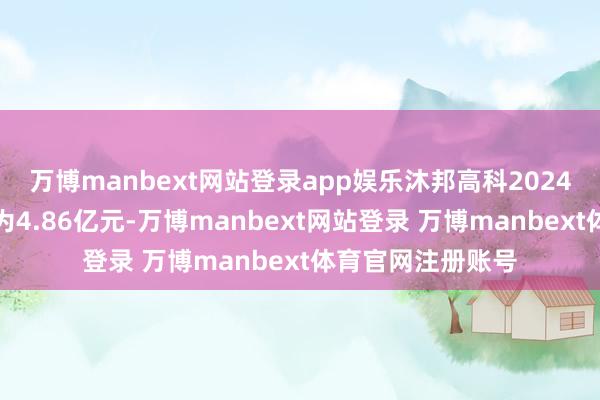 万博manbext网站登录app娱乐沐邦高科2024年前三季度营收为4.86亿元-万博manbext网站登录 万博manbext体育官网注册账号